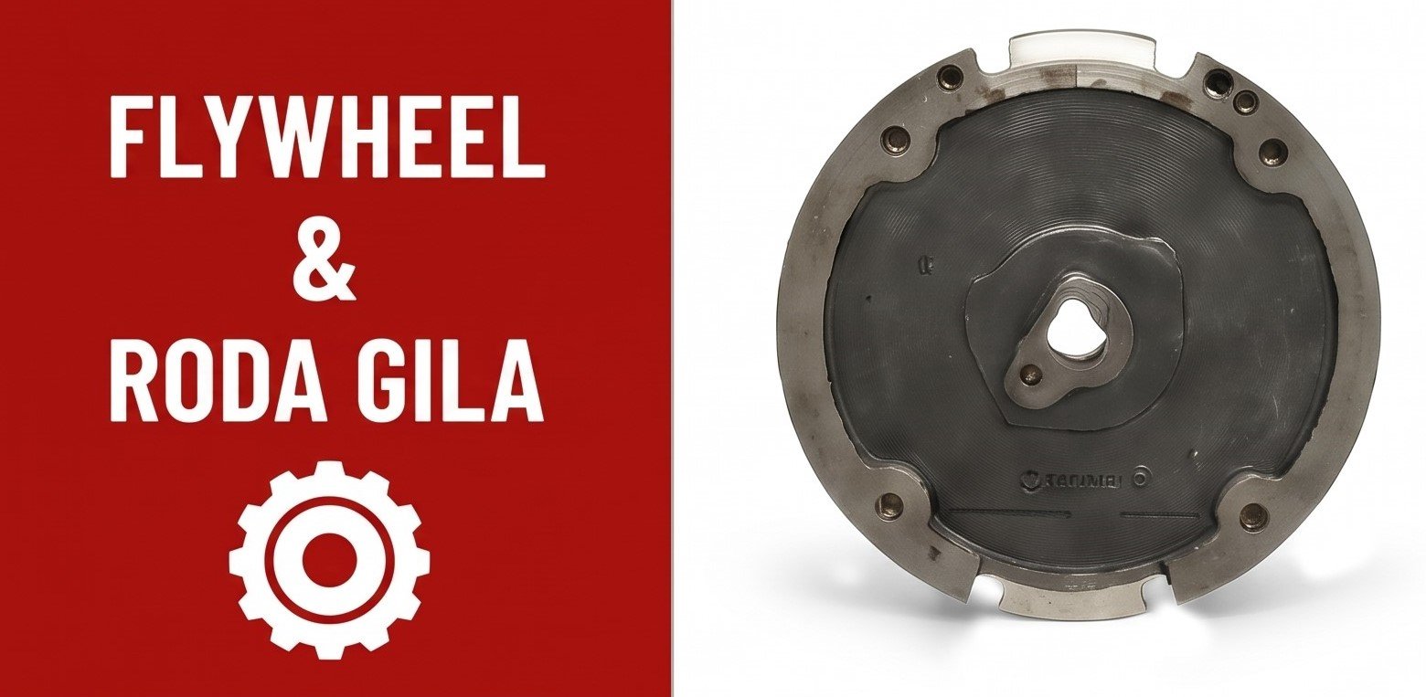 Flywheel & Roda Gila - Gambar 2